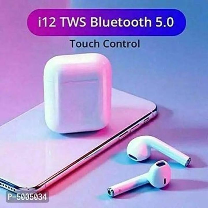 i12 TWS True Wireless Stereo Airpods with Portable Charging Case Supporting All Smart Phonesandroids uploaded by business on 9/25/2021