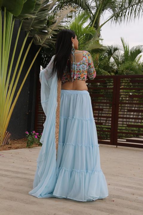 Navratri special lehenga uploaded by business on 9/25/2021
