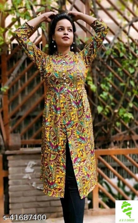Catalog Name:*Comfy Ravishing Women Kurti*
Fabric: Rayon uploaded by ARS SHOPPING on 9/25/2021