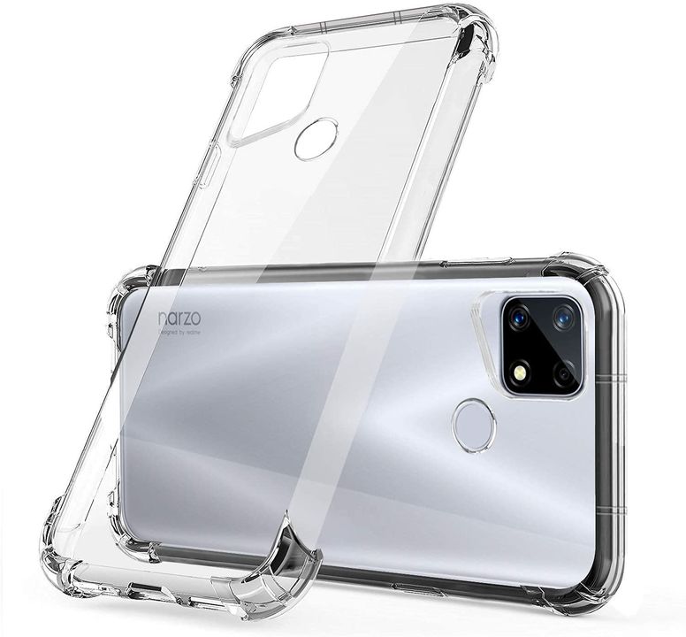 Mobile back cover transparent    Oppo realme narzo 20, oppo realme c12, oppo realme c15, oppo realme uploaded by business on 9/25/2021
