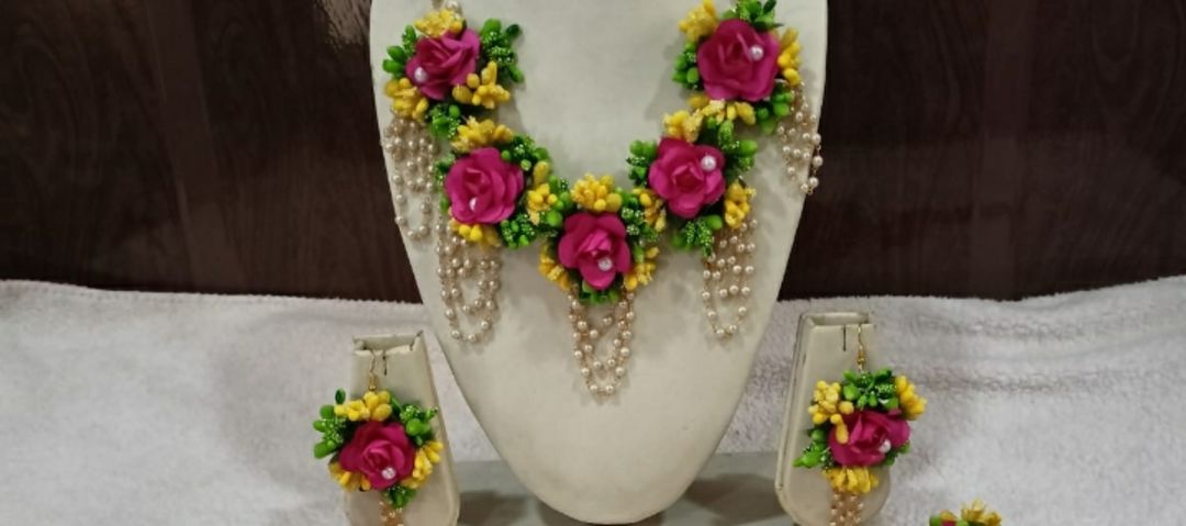 Artificial Flowers Jewellery