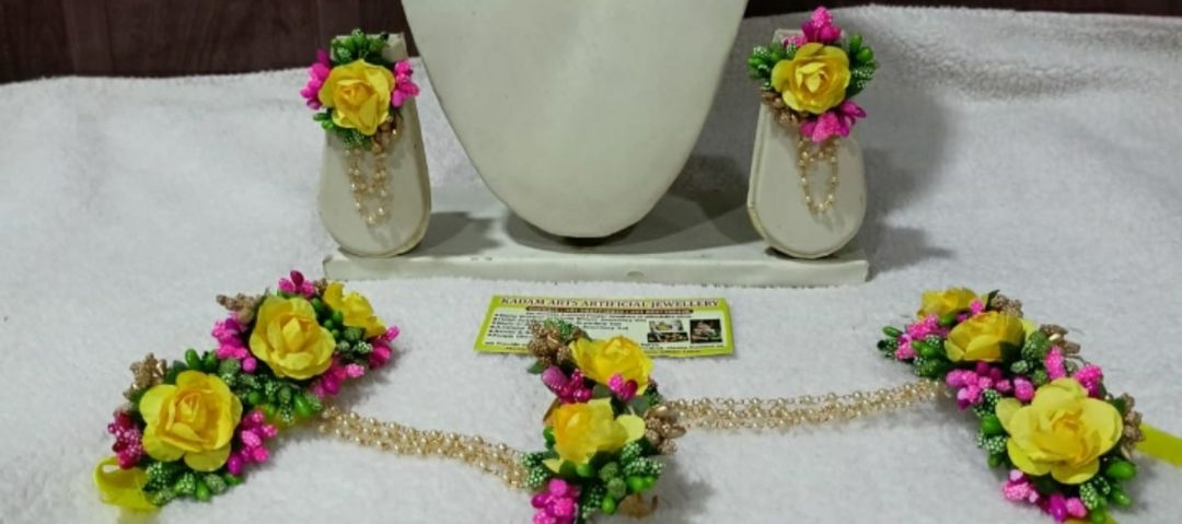 Artificial Flowers Jewellery