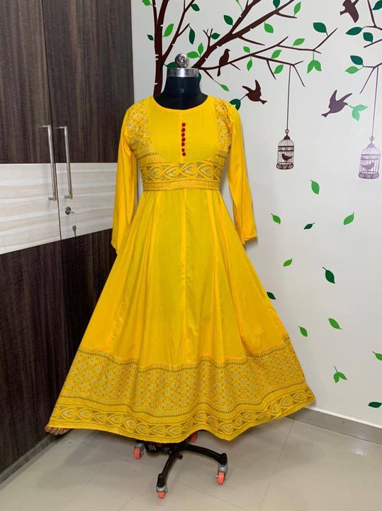 BEAUTIFUL GOWN WITH DUPPTTA COLLECTION uploaded by Dharm Patel on 9/27/2021