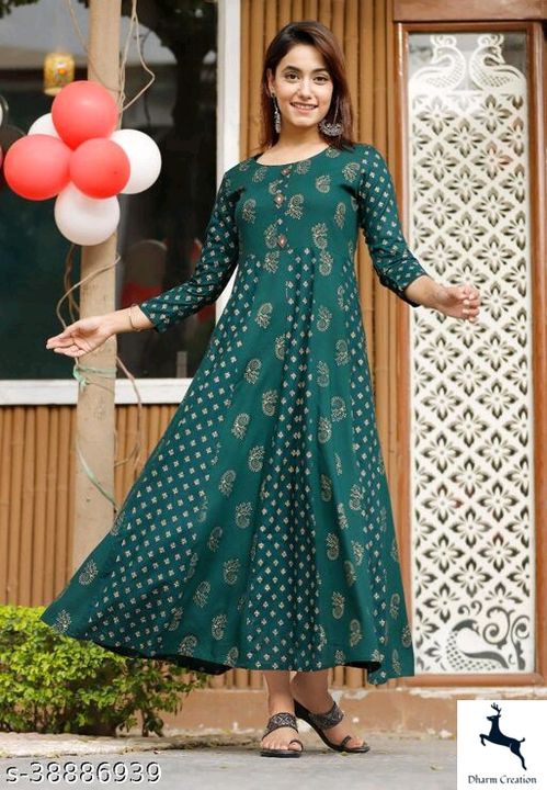 Chitrarekha Refined Kurtis*
Fabric: Rayon uploaded by Dharm Patel on 9/27/2021