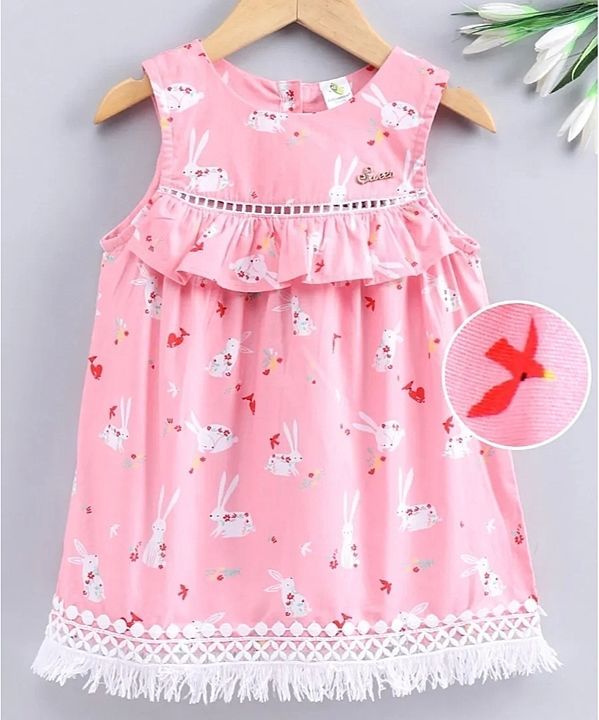 Cucumber kids frocks size 0-6 months uploaded by Baby myra on 9/12/2020