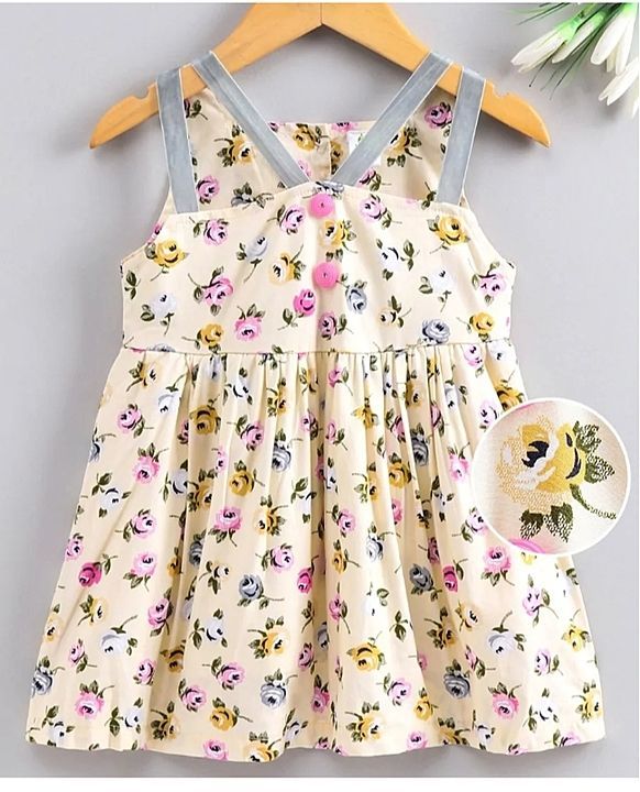 Product image with price: Rs. 300, ID: cucumber-kids-frocks-size-0-2-yrs-1a7ff09c
