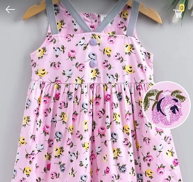 Product image with price: Rs. 300, ID: cucumber-kids-frocks-size-0-2-yrs-0c8f587b