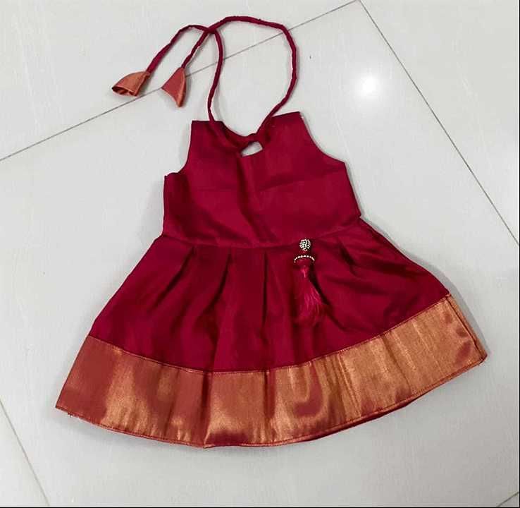 Kids Silk Frock uploaded by Kanishka's Collection on 9/12/2020