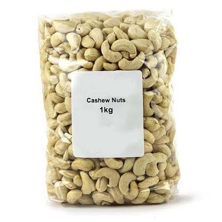 Cashew nuts (1kg) badham uploaded by Shri Sai Dry Fruits on 9/12/2020