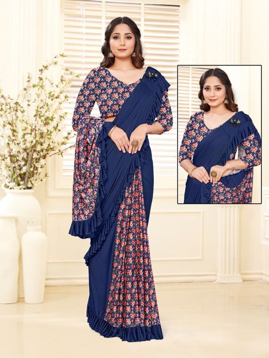 Ready to wear saree uploaded by business on 9/27/2021