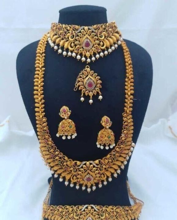Post image Dhanvi_jewellersJewellery set-999/-Pic any set