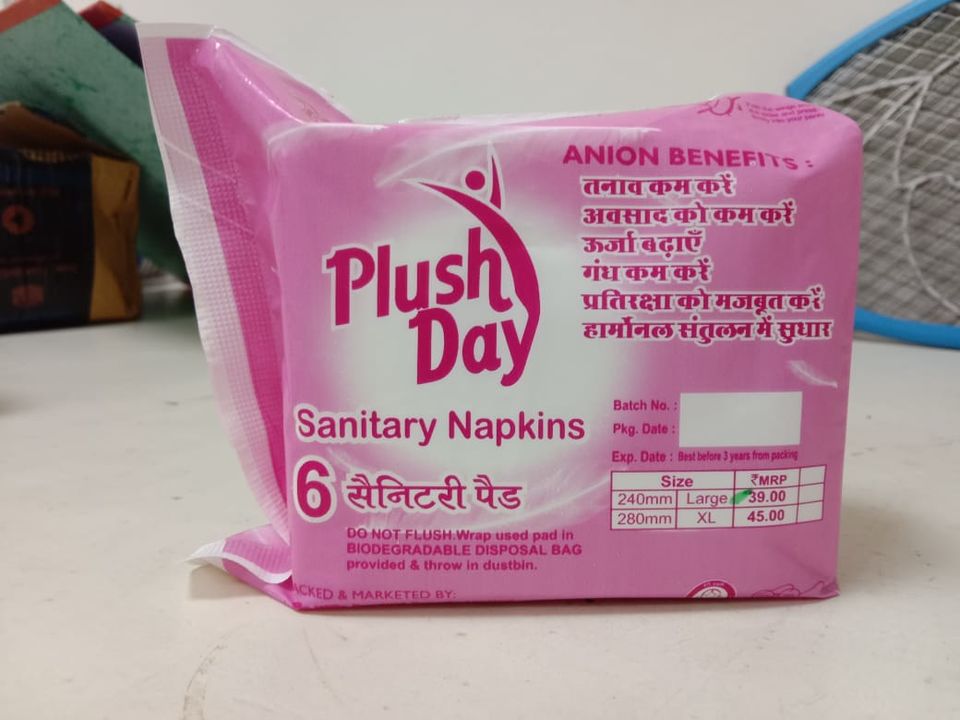 Sanitary pads  uploaded by business on 9/28/2021