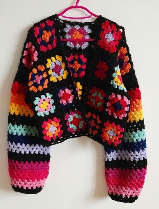 Woman jaket uploaded by Omm sairam knitting and crochet  on 9/28/2021
