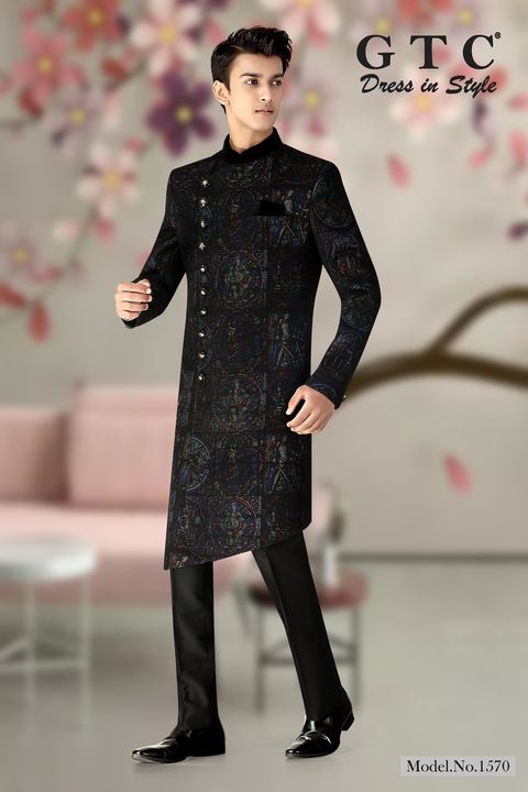 Glitzy GTC-Jodhpuri Suit uploaded by AMBE COLLECTIONS  on 9/28/2021