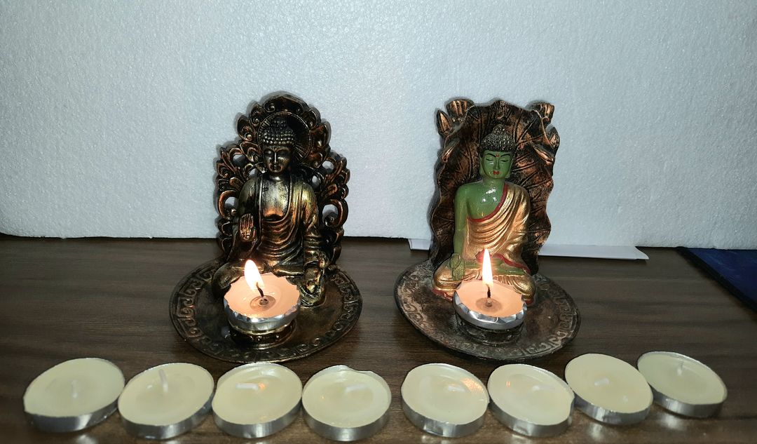 Post image Home Decor Buddha with Tea light Candles✅
Available in bulk quantity ✅For more details contact us on 7717409057 and 7347557293