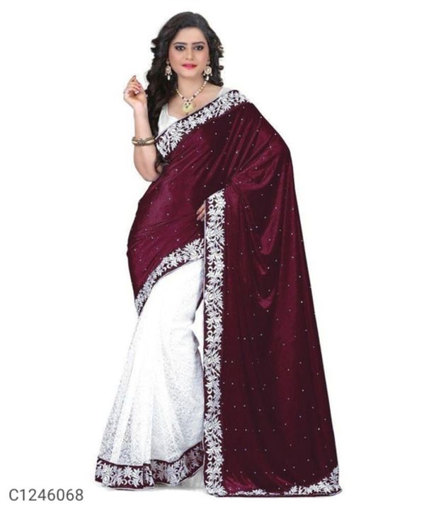 Velvet saree  uploaded by Jasminwara Begum on 9/28/2021