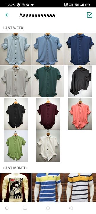 Post image Lycra shirts @290/- wholesale