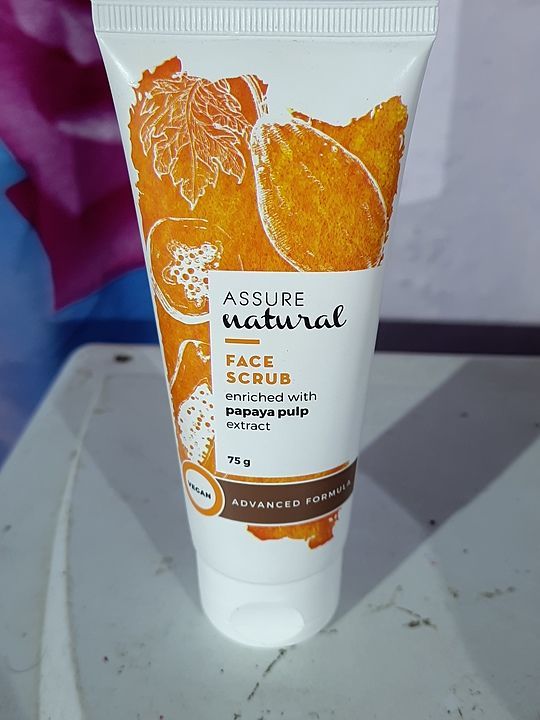 Face scrub uploaded by Vestige products on 9/12/2020