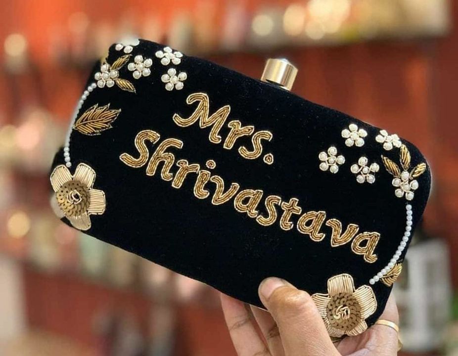 Customize bridal clutch uploaded by MA COSMETICS AND BAGS on 9/29/2021
