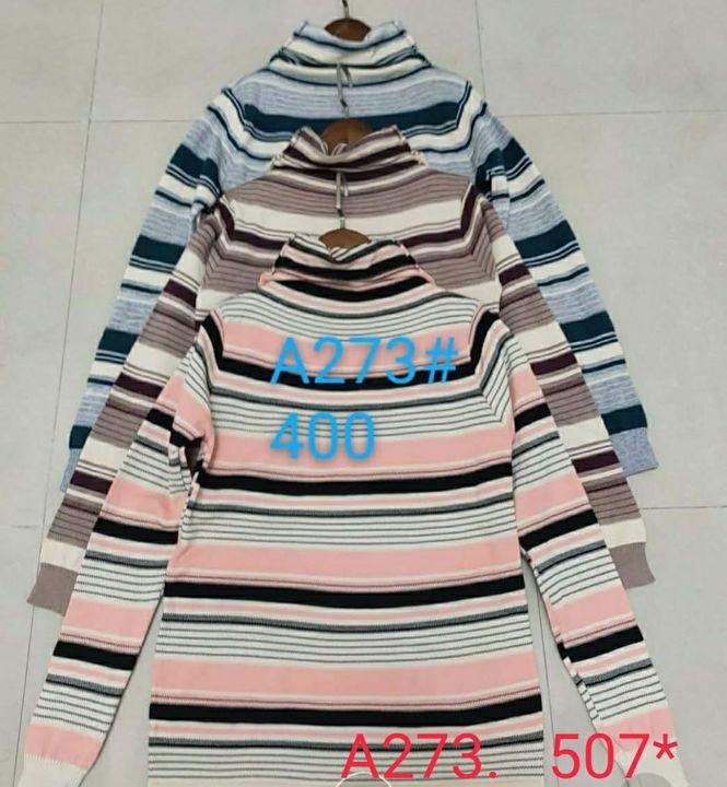 Imported Soft Woolen Stripes Design Top uploaded by AlMahdi Enterprises  on 9/29/2021