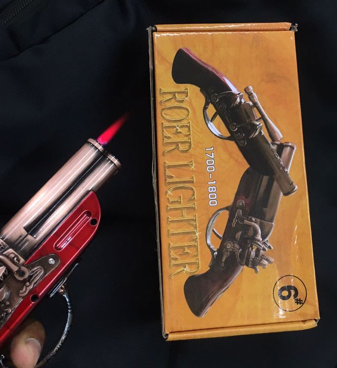 Slwmpc
*_NEW MODEL GUN_*
Gun Lighter 🚬🚬
_Roer lighter 1700-1800_

1st time in market 💥💥
Good qua uploaded by XENITH D UTH WORLD on 9/29/2021