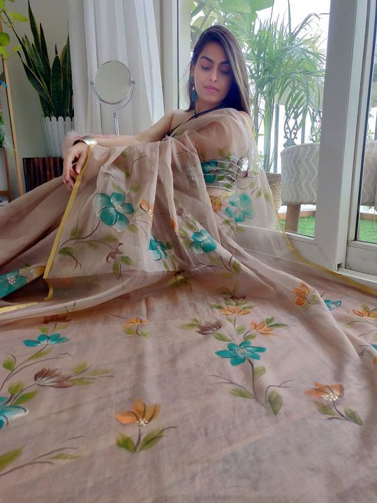 ORGENJA SAREE uploaded by business on 9/29/2021
