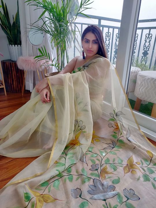 ORGENJA SAREE uploaded by business on 9/29/2021
