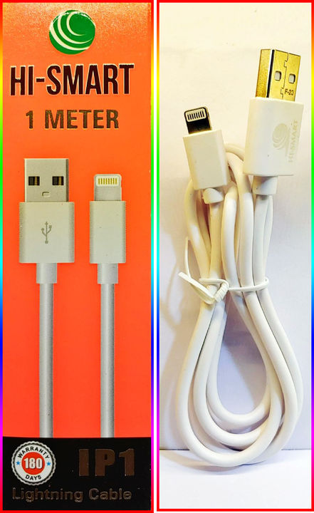 Hi-Smart 2.4A Fast Charging iPhone Cable - IP1 uploaded by business on 9/29/2021