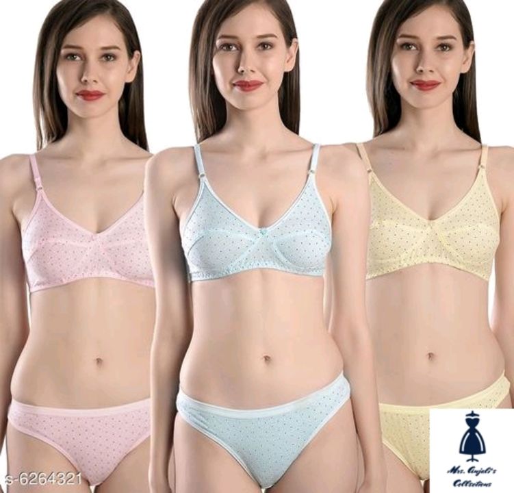 Women's Padded Push-Up bra Pack of 3 Set uploaded by business on 9/29/2021