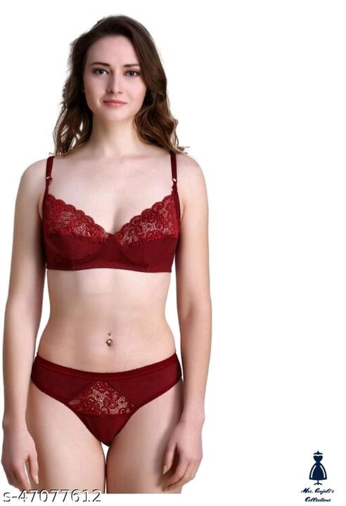 vic-women sytile set bra beautiful Set of 3 uploaded by Mrs. Anjali's Collections on 9/29/2021