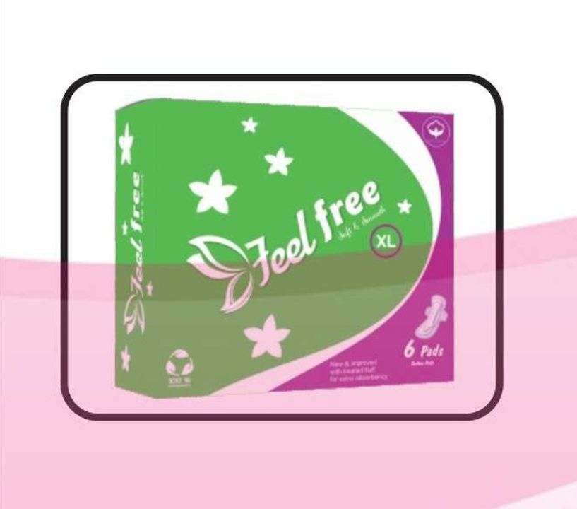 Feelfree XL pads uploaded by Feelfree cotton sanitary napkins on 9/30/2021