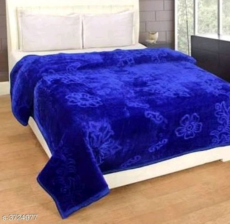 Mink double bed blankets uploaded by Tejveer creation on 9/13/2020