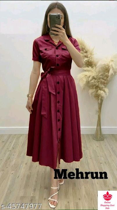 Post image Rs ₹ 320

Catalog Name:*Pretty Retro Women Dresses*Fabric: RayonSleeve Length: Short SleevesPattern: SolidMultipack: 1Sizes:S, M, L, XL, XXL, XXXLEasy Returns Available In Case Of Any Issue*Proof of Safe Delivery! Click to know on Safety Standards of Delivery Partners- https://ltl.sh/y_nZrAV3