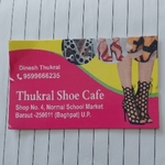 Business logo of Thukral shoe cafe