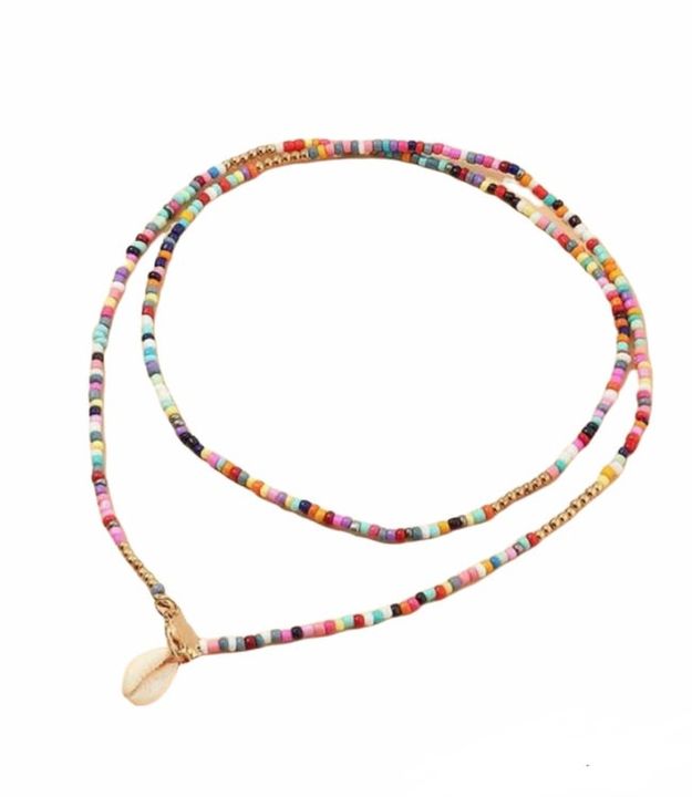 Layered multicolour necklace  uploaded by Girly go on 9/30/2021