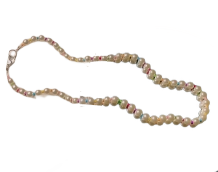 Multi colour pearl necklace  uploaded by business on 9/30/2021