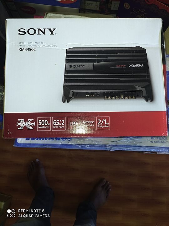 Sony Amplifier 2 Channel with 1 yr warranty.  uploaded by business on 9/13/2020