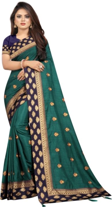 ARUXA FASHION Embroidered Daily Wear Cotton Silk, Art Silk Saree

 uploaded by business on 9/30/2021