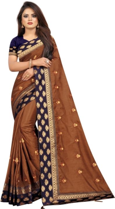ARUXA FASHION Embroidered Daily Wear Cotton Silk, Art Silk Saree

 uploaded by VK online shopping store on 9/30/2021