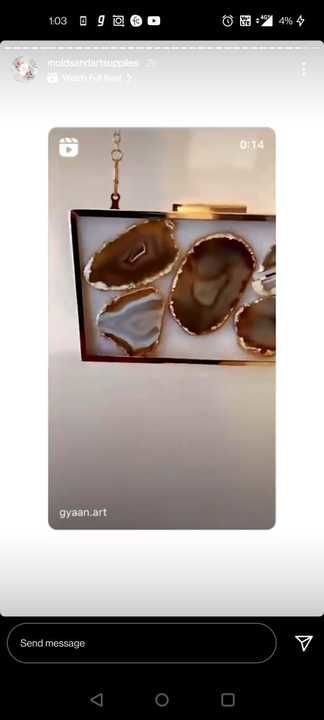 Agate clutch uploaded by Gyaan on 9/30/2021