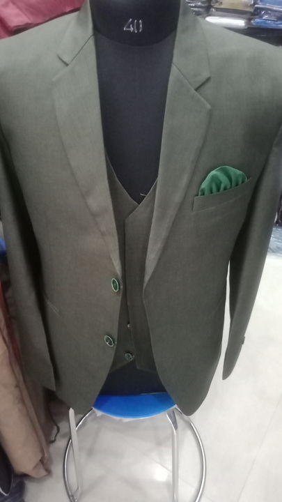 3pc suit  uploaded by Mfg coat pant Blazer on 9/30/2021