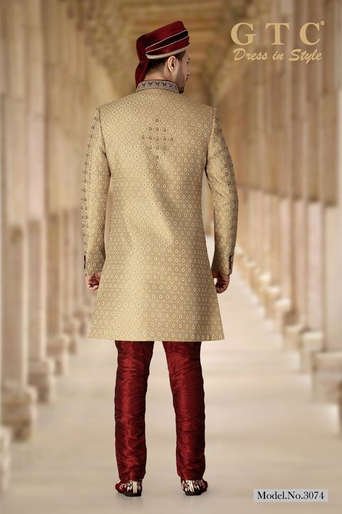 Exquisite GTC- Designer Sherwani uploaded by AMBE COLLECTIONS  on 9/30/2021