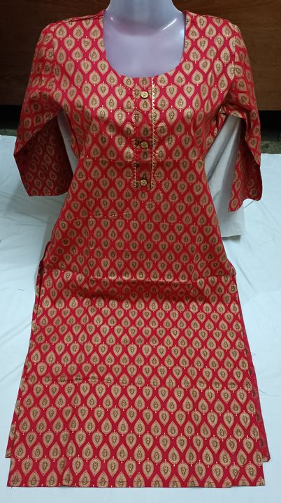 Cotton Printed Kurti uploaded by business on 9/30/2021
