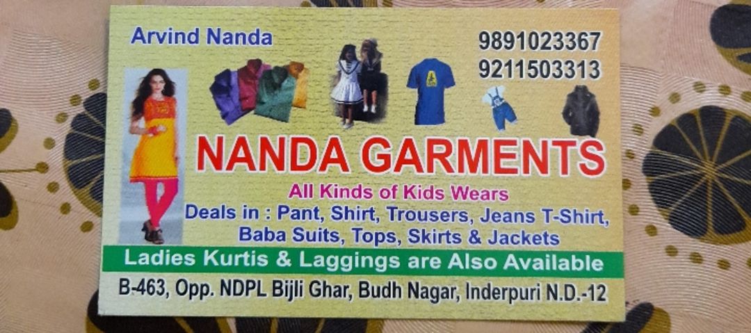 Nanda garments