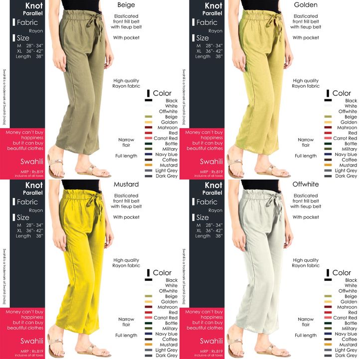 Knot Parallel Pant uploaded by business on 9/30/2021