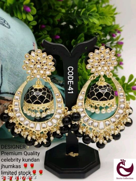 Beautiful earrings uploaded by Neetu's collection on 9/30/2021