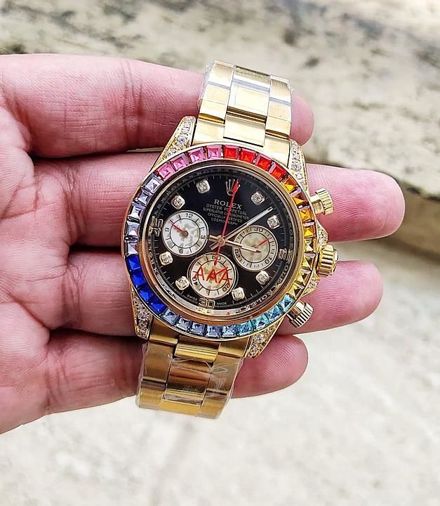 Rolex rainbow new mens watch uploaded by business on 9/13/2020