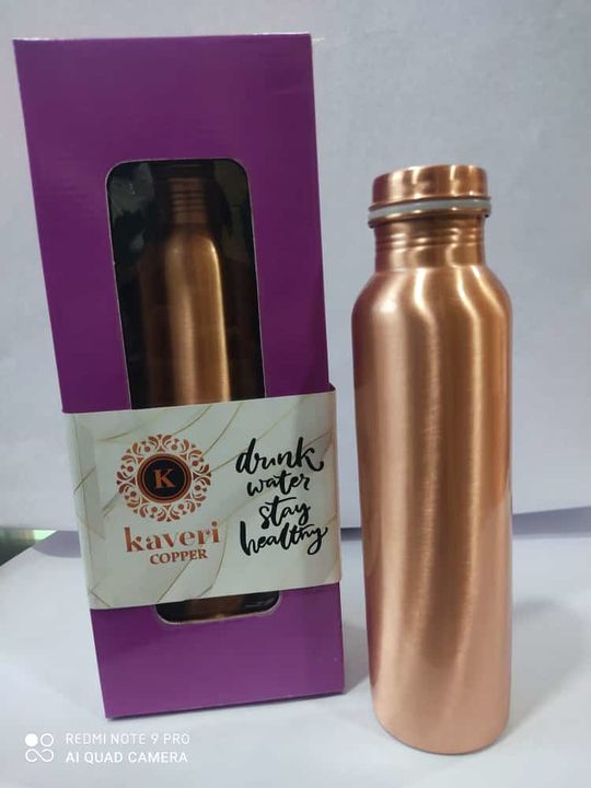 Copper bottle uploaded by business on 10/1/2021