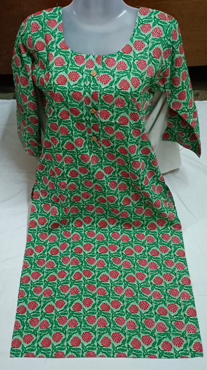 Cotton Printed Kurti  uploaded by business on 10/1/2021