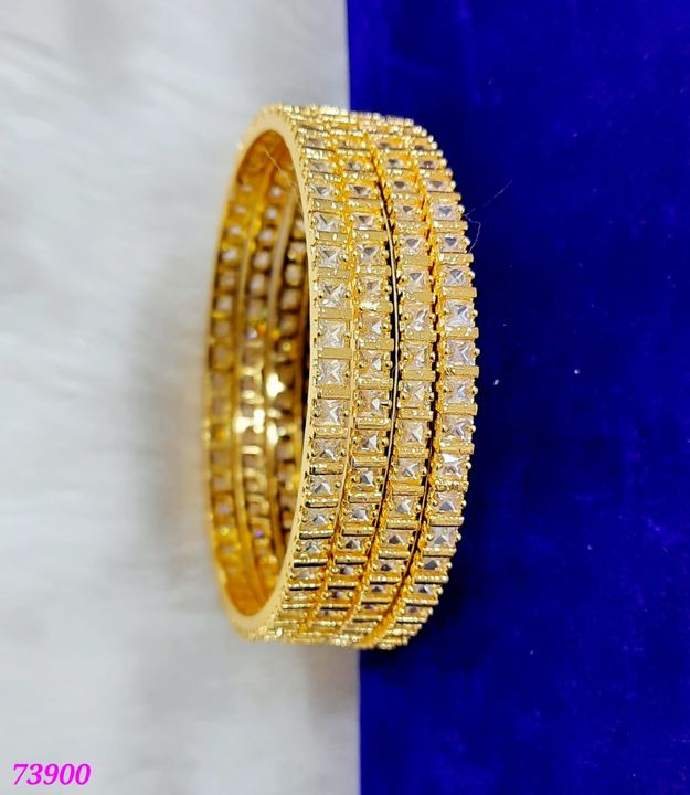 Stone bangles uploaded by Gold covering on 10/1/2021